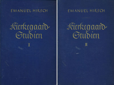 Kierkegaard-Studien. 2 Bände; Erster Band: 1. Zur…