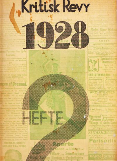 Kritisk Revy. Hefte 2. 1928