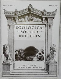 Zoological Society Bulletin, Vol. XIX, No. 2, March, 1916