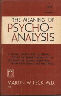 image of The Meaning of Psycho-Analysis (Psychoanalysis)
