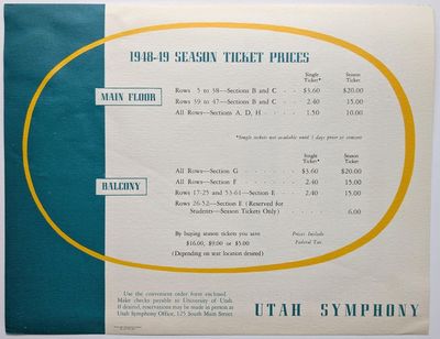 The University of Utah presents The...; (photo 2)