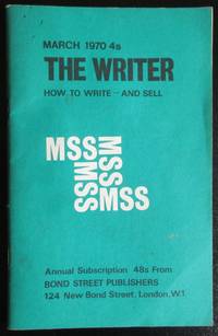 cover of The Writer. How to write - and sell. March 1970