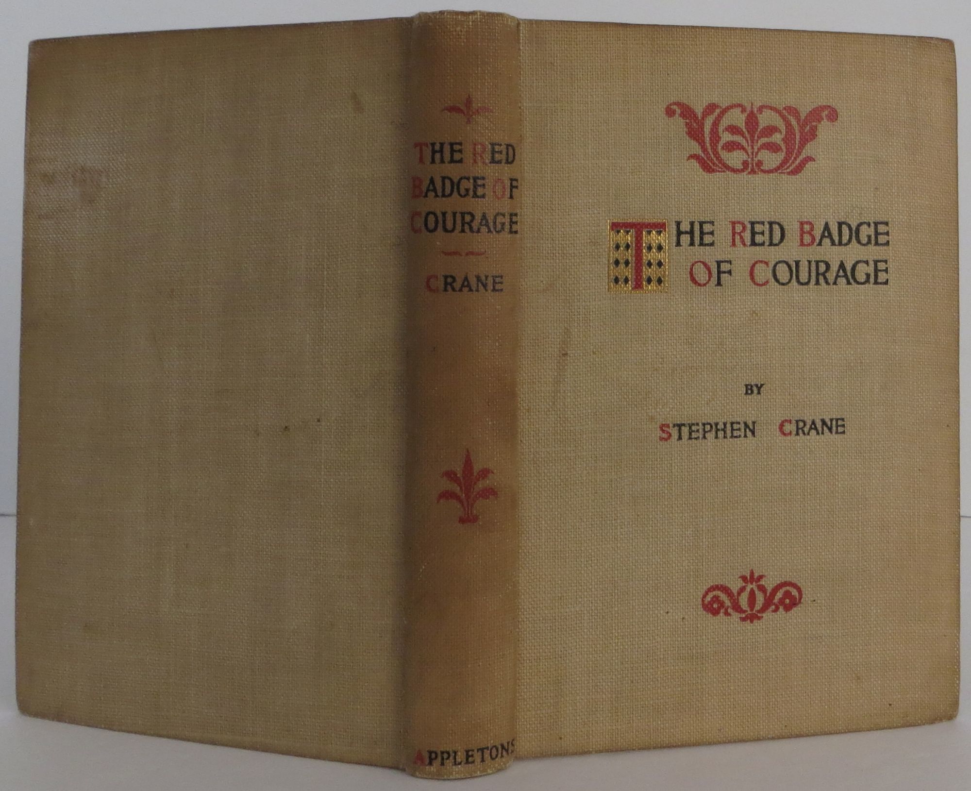 The Red Badge of Courage by Stephen Crane first 1895 from Bookbid