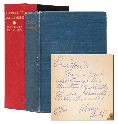 Alcoholics Anonymous (Inscribed by Bill Wilson)