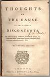 [HISTORY] [ENGLISH POLITICS] THOUGHTS ON THE CAUSE OF THE PRESENT DISCONTENTS