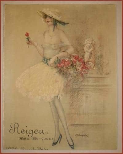REIGEN. BLÄTTER FÜR GALANTE KUNST. V. Jahrg.…