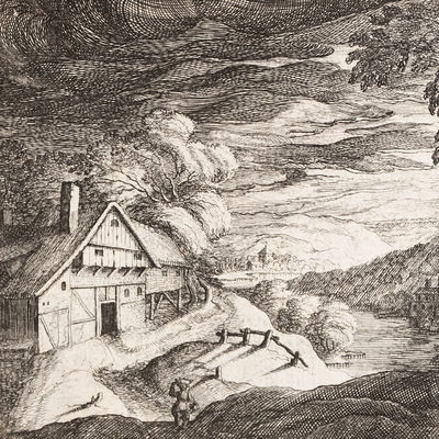 COMPLETE SET OF DUTCH LANDSCAPES BY BRIL