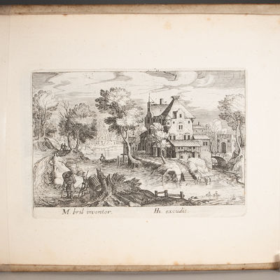 COMPLETE SET OF DUTCH LANDSCAPES BY BRIL; (photo 9)
