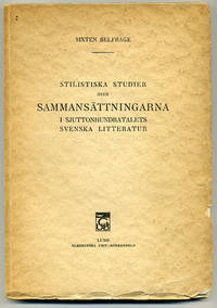 Stilistiska studier över sammansättningarna i…