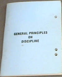 image of General Principles on Discipline