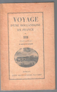 Voyage d'une hollandaise en France en 1819