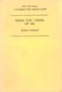 When You Think of Me [Uncorrected Proof of the British Edition]