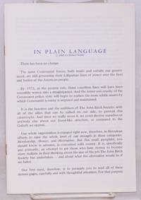 image of In plain language