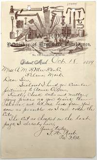 T.W. Root Illustrated Letterhead