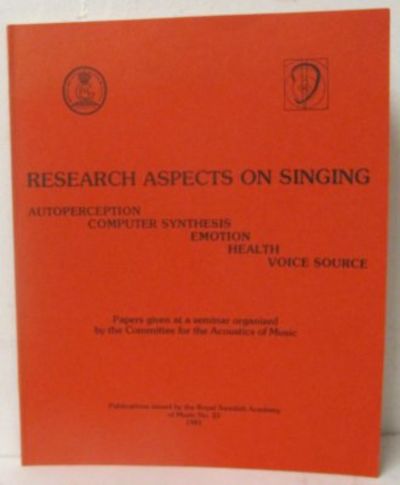 Research Aspects on Singing. Autoperception…