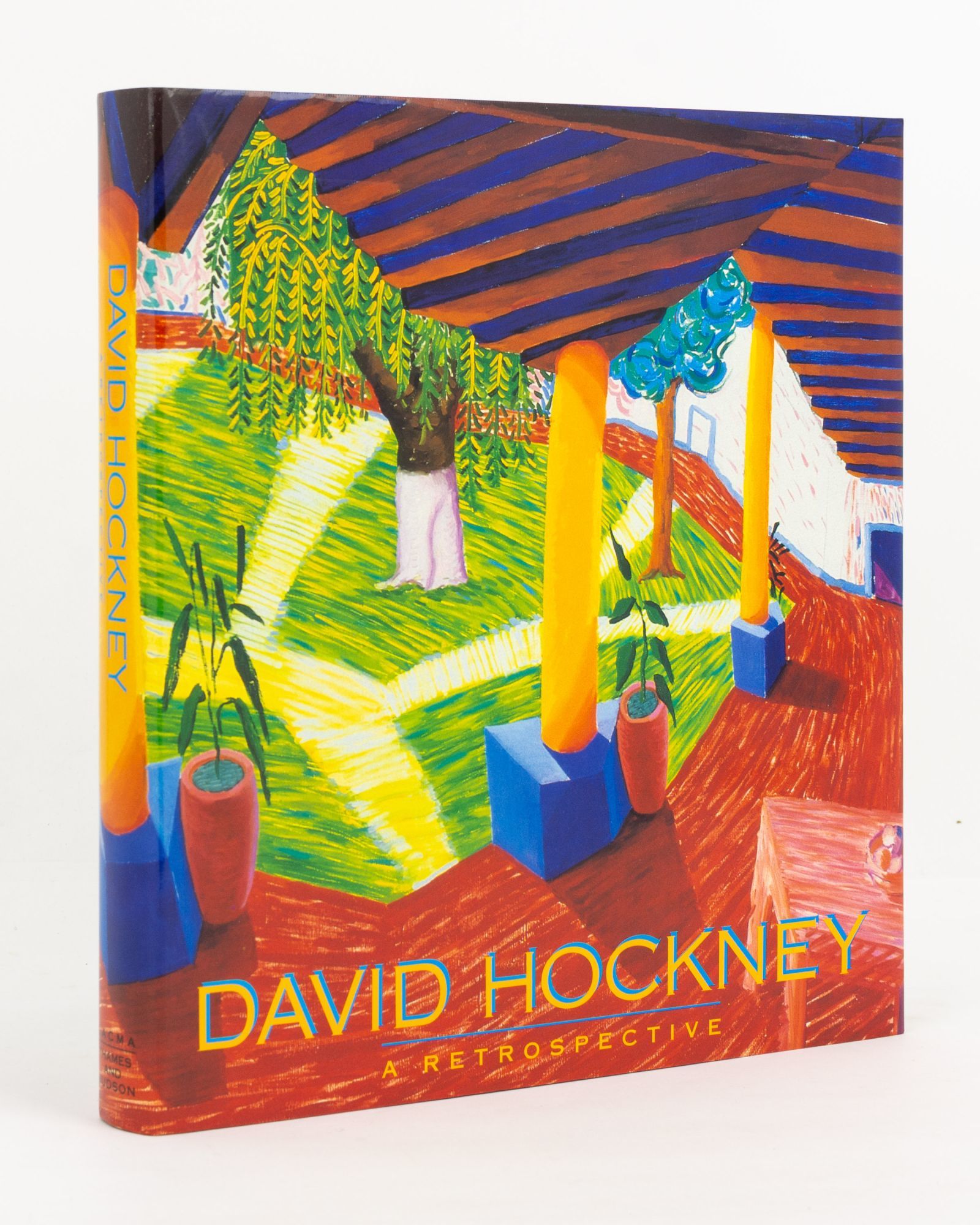 BIBLIO | David Hockney. A Retrospective by [HOCKNEY, David] TUCHMAN ...