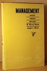 Management  Analysis,concepts and cases by Haynes, William Warren - 1961