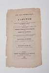 [FOSSIL FUELS]. On Gas Monopoly. A Letter addressed to the Commissioners of Sewers for the City of London and Liberties Thereof, shewing the Evils for many years experienced by the citizens, from the exclusive Monopoly of the Chartered Gas Company, and the Dorset-Street Gas Company
