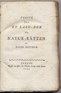 Försök till en läro-bok uti natur-rätten.