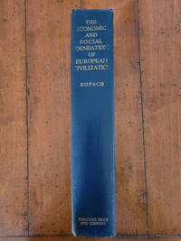 cover of The Economic and Social Foundations of European Civilization