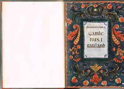 Gamle hus i Rauland.
