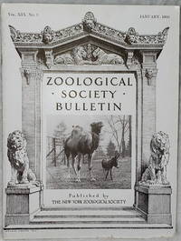 Zoological Society Bulletin, Vol. XIX, No. 1, January, 1916