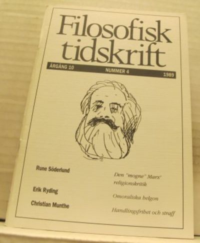 Filosofisk tidskrift nr 4/1989.