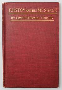 cover of Tolstoy and His Message