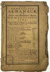 THE NEW-ENGLAND ALMANACK, OR, LADY'S AND GENTLEMEN'S DIARY, FOR THE YEAR OF OUR LORD CHRIST 1783: ... BY ISAAC BICKERSTAFF, ESQ: PHILOM