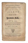 An Evil and Adulterous Generation. A Sermon Preached on the Publick Fast, April 19. 1753