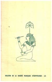 image of Bulletin de la societe française d'egyptologie n° 63