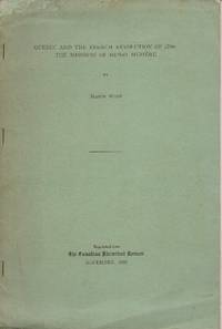 Quebec and the French Revolution of 1789: The Missions of Henri Meziere, from Vol. XXXL, No. 4, Dec. 1950 by Wade, Mason - 1950