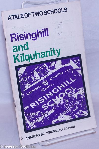 Anarchy. No. 92 (Vol. 8 No. 10), October 1968: A Tale of Two Schools; Risinghill and Kilquhanity