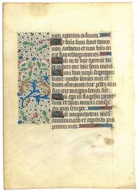 Frankrike - Île de France omkring 1465. Originalt manuskript på pergament.