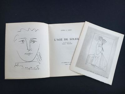 L'Age de Soleil. With one original dry point by Picasso.