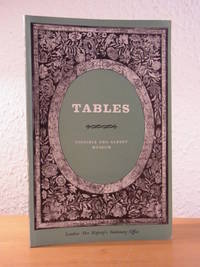 Tables in the Victoria and Albert Museum