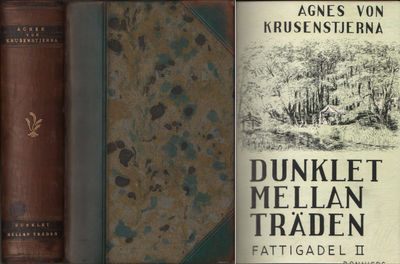 DUNKLET MELLAN TRÄDEN. Fattigadel II.