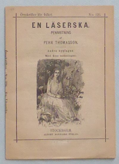 En läserska. Pennritning. Andra upplagan. Med…
