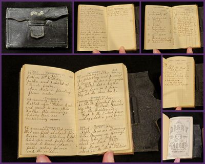 Commonplace Book, Pocket Diary of August Maria Ward Bissell