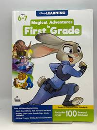 Disney Learning Magical Adventures in 1st Grade Workbooks All Subjects, Math, Phonics, Sight...