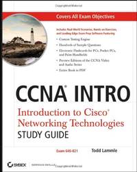 CCNA INTRO: Introduction to Cisco Networking Technologies Study Guide: Exam...