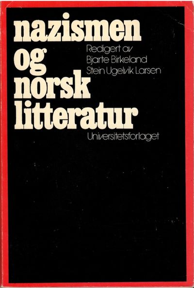 Nazismen og norsk litteratur.