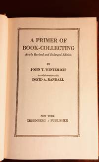 cover of A PRIMER OF BOOK-COLLECTING