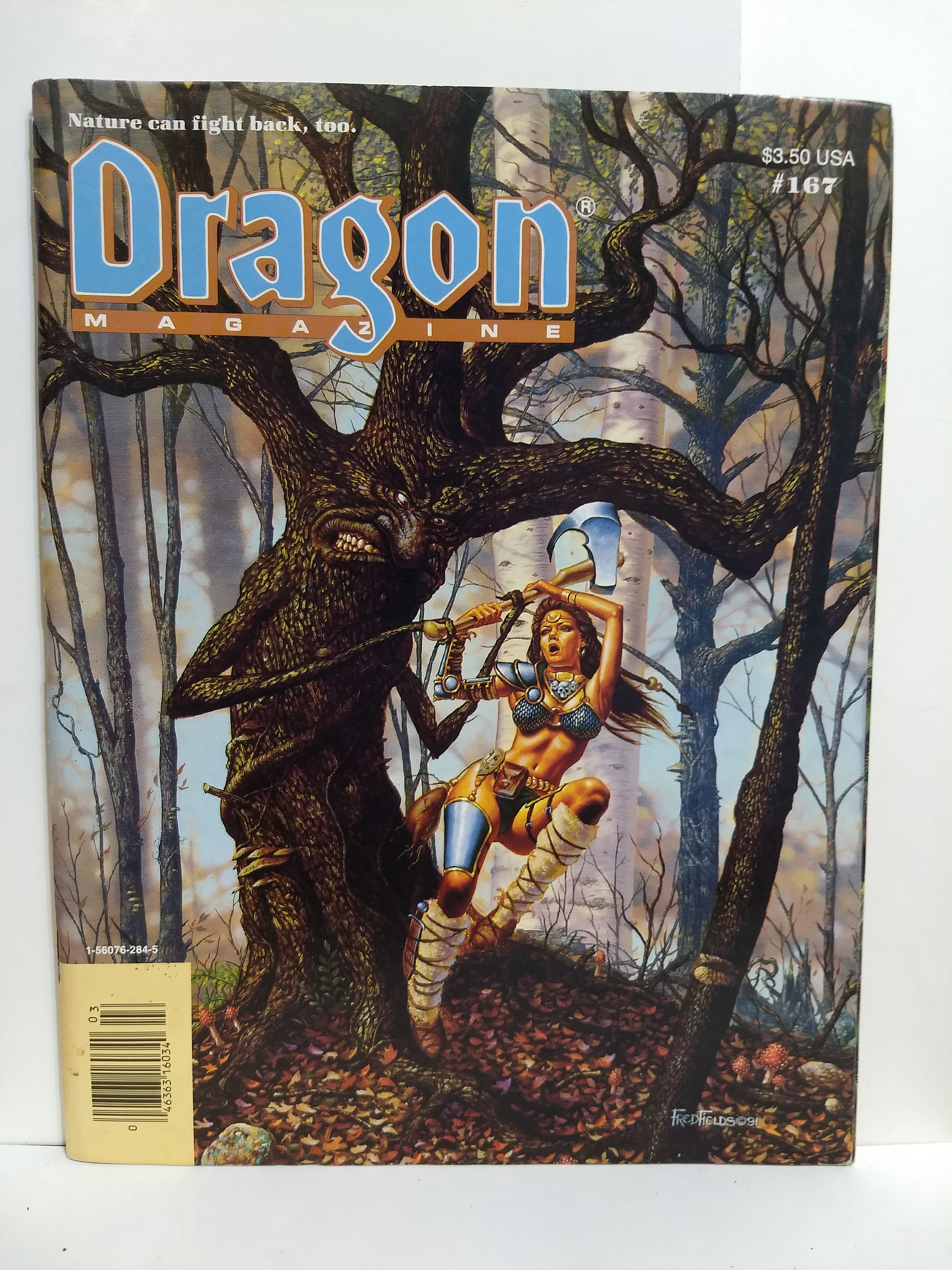 Dragon Magazine #167 March 1991 by Roger E. Moore | SINGLE ISSUE