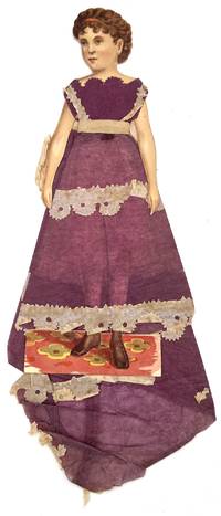 McLoughlin Bros. Dolls With Tissue Dresses - Series No.1 Brunette