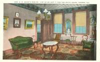 Gen Grant's Parlor, Galena, Illinois 1910s-1920s unused Postcard