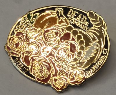 Dead and Company - 2017 - Fall Tour - Pin - Hartford, CT - XL Center, Nov. 22, 2017