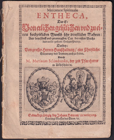 Mercaturae Spiritualis Entheca, Das ist: Von…