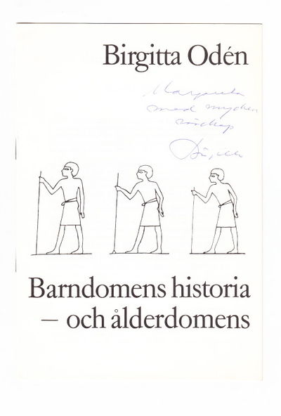 Barndomens historia - och ålderdomens.