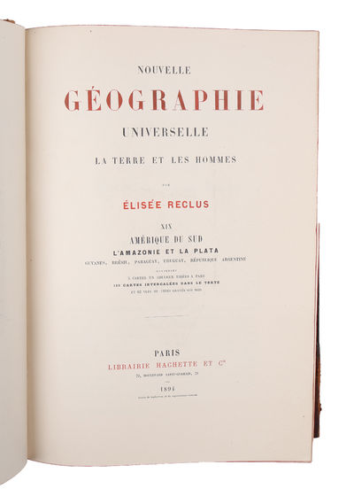 Nouvelle Géographie universelle, la Terre et les…